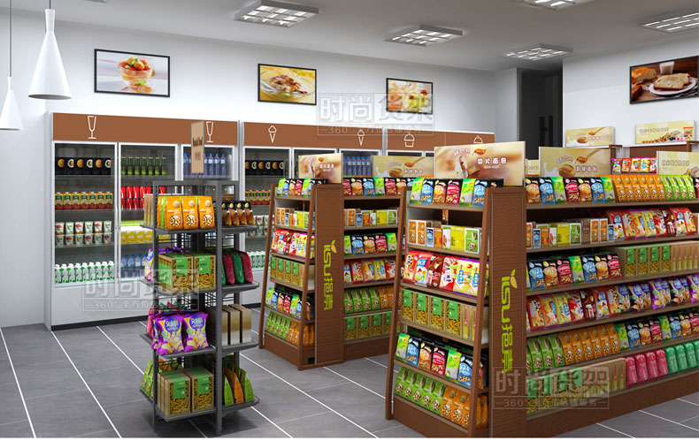 便利店促銷(xiāo)架